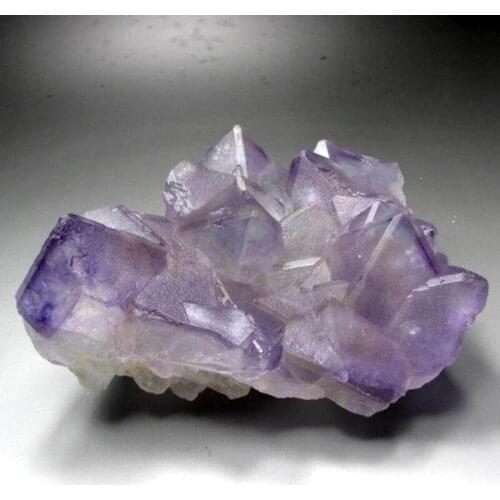 5350g Museum!!! Light Purple Fluorite Cluster - crystals and stones healing Mineral specimen Home Decor feng shui decoration