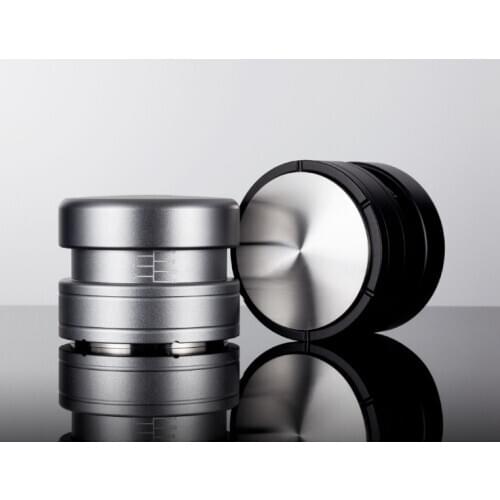 New Customized Leveler Tool elastic coffee Espresso powder dispenser tamper distributor Hammer 58mm58.5mm