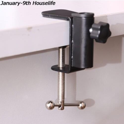 New Cantilever Bracket Clamp Holder Desk Lamp Clip Fittings Base Hose For Mic Stand pipe clamp bracket cantilever bracket clamp