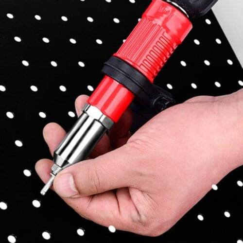 New Riveting Gun Adapter Electric Rivet Nut Gun Rivet Conversion Adapter Rivets Electric Rivet Nut Gun Power Drill Tools