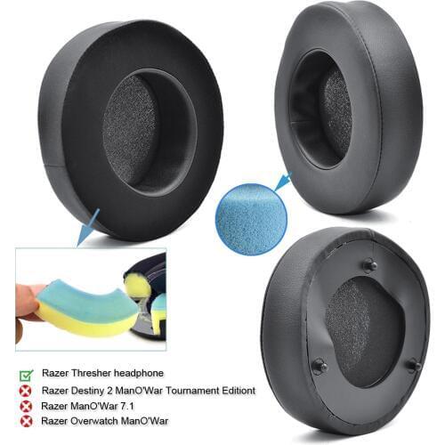 Cooling-gel Cushion ear pads replacement earpads for Razer Thresher Ultimate headphones