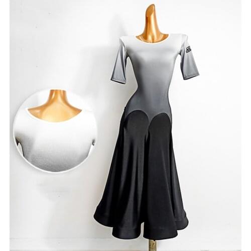 Ballroom Dress Women Modern Dance Practice Clothes Waltz Show Costume Prom Adult Tango Dance Wear Competition Dresses VDB2961