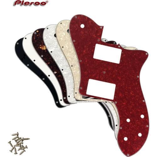 Pleroo Custom Guitar Parts - For US Fd 72 Tele Deluxe Reissue Guitar Pickguard Replacement , Multicolor choice