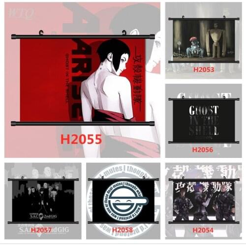 Ghost In The Shell Motoko Kusanagi Cyber Anime Manga Anime Posters Canvas Painting Wall Decor Wall Art Picture Home Decoration