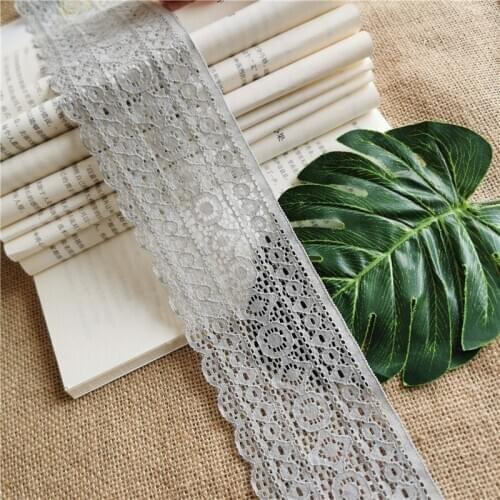S1501 7.5cm wide decorative lingerie waist elastic lace soft and comfortable lingerie lace