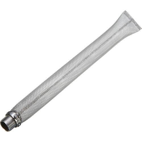 12 inch 30cm Stainless Steel Bazooka Screen for Homebrew Beer Kettle or Mash Tun Mesh Filter 1/2" Male NPT