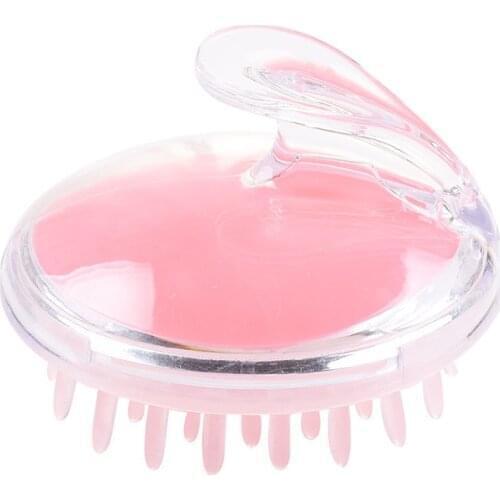 Silicone Head Body Hair Massager Shampoo Brush Massage Brush Hair Washing Comb Body Shower Brush Bath Spa Slimming Massage Brush