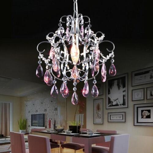 Modern restaurant crystal lamp simple living room chandeliers LED lighting fixture bedrom led lamps home chandelier crystal lamp