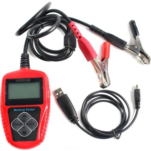 2021 New Car Battery Tester 12V Digital Analyzer 2000CCA 220AH Automotive Car Battery Scanner In Multilingual Diagnostic Tool @7