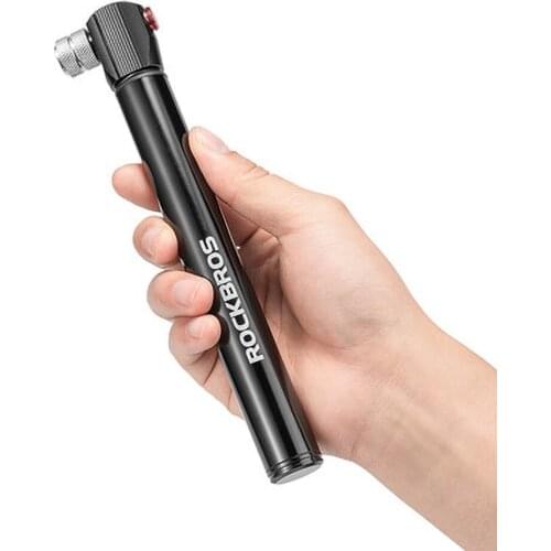 Mini Bicycle Pump Bike Aluminum Alloy 260PSI High Pressure Air Pump MTB Road Cycling Tyre Ball Inflator Portable