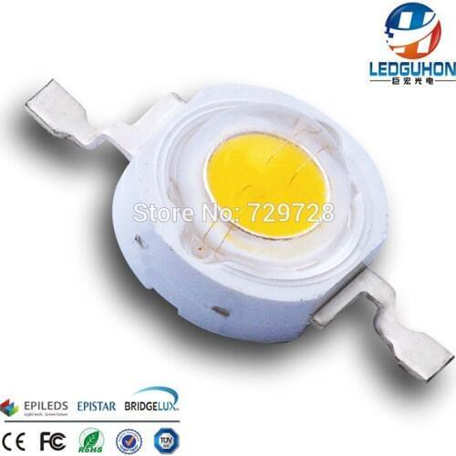 High CRI 3W warm white led diodes(CRI above 90)