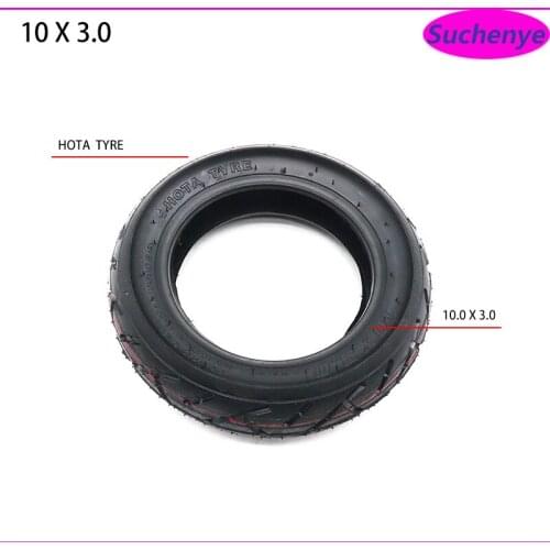 10 inch 10x3 Tire 80/65-6 Outer Tyre 255x80 Tubeless for Folding Electric Scooter Electric Motorcycle Scooter Kugoo M4 Pro