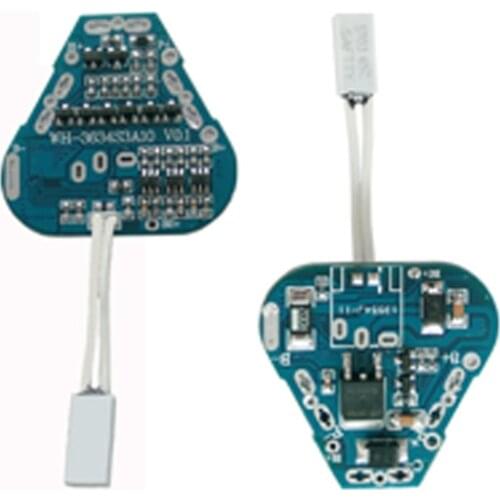 3 series 1 and 18650 lithium battery pack protection board electric drill 12.6V 10A lithium battery protection board