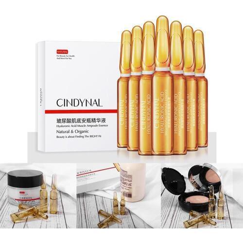 7*2ml Vitamin C Ampoule Serum Whitening Moisturizer Remover Freckle Speckle Fade Dark Spots Nourishing For 7 Days NEW