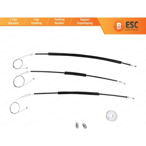 ESC Auto Parts EWR1015 Electrical Power Window Regulator Repair Kit Front Left Door for Ford Mondeo MK4 2008-2014 Fast Shipment