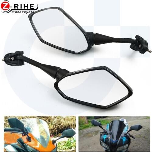 Motorcycle Bike Rearview Mirror Side Mirror Black For Suzuki GSXR GSX-R 750 1000 K1 K3 K4 K5 K6 K7 K8 K9 GSX bandit 1200 SV 650