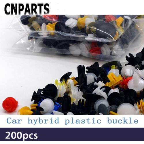CNPARTS For Volvo S60 V70 XC90 Subaru Forester Peugeot 307 206 308 407 Mixed Fastener Car Door Bumper Fender Rivet Retainer Clip