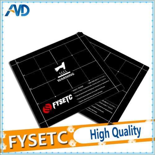 2pcs 3D Printer Parts Heat Hot Bed Sticker 235x235mm Coordinate Printed Surface Build Sheet For Tevo Flash