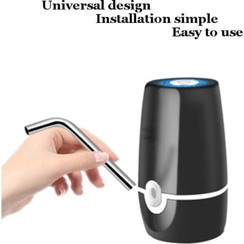 HOME-Water Bottle Pump, USB Charging Automatic Drinking Water Pump Portable Electric Water Dispenser Water Bottle Switch for USB