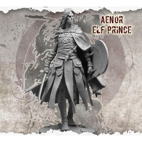 New Unassembled 1/24 75MM ancient man warrior stand 75MM Resin Figure Unpainted Model Kit