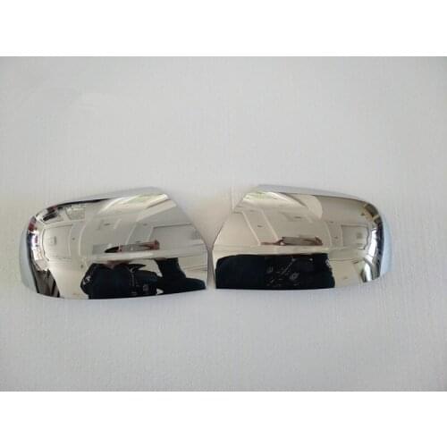 Rear View Mirror Cover Trims Side Door Rearview Mirrors Frame Protector ABS Chrome Car Accessories For HYUNDAI TUCSON 2005-2008