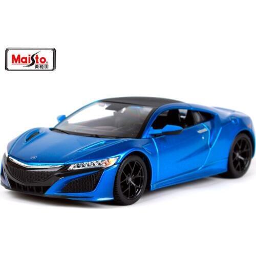 Maisto 1:24 2018 Acura NSX Diecast Model Car Toy New In Box Free Shipping NEW ARRIVAL 31234