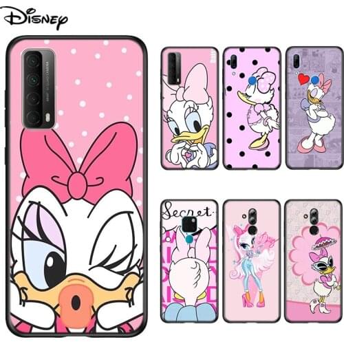 Soft Cover Disney Daisy Duck For Huawei P Smart 2021 2020 Z S Mate 40 RS 30 20 20X 10 Pro Plus Lite 2019 Phone Case