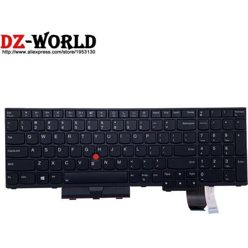 New Original US English Backlit Keyboard For Lenovo Thinkpad T15P P15V Laptop 5N20X22952 5N20X22916 5N20X22880