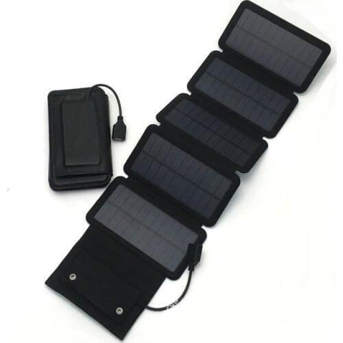 New 7.5W Solar power bank 5V/1.5A mobile powerbank universal portable Mono Silicon solar Panel charger