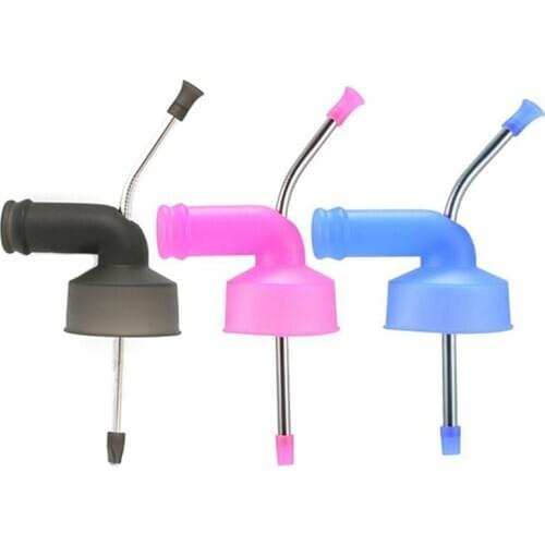 Hot 2Pcs 2 in 1 Multifunction Canned Beer Bongs Beer Snorkel, Beer Wine Dispenser