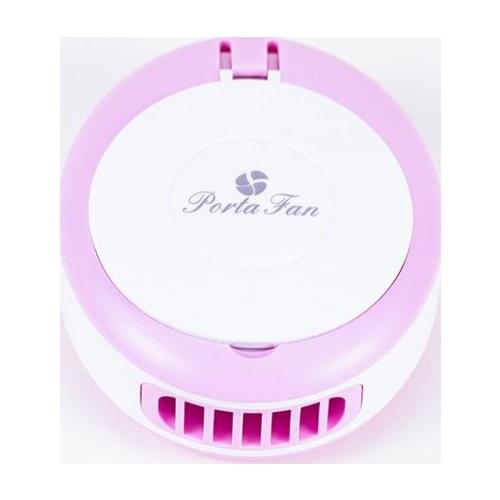 Handheld pocket 2 gear adjustable mini mirror with convenient USB rechargeable implant false eyelash nail fan J06
