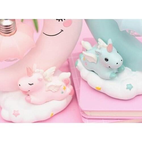 Girl heart instagram style small night lamp creative home furnishing resin crafts to send birthday gifts to students