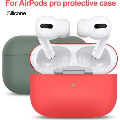 Silicone Case For Apple Airpods Pro TWS Bluetooth Earphone For AirPods Pro Case Wireless Bluetooth Headset Cover For Airpods 3