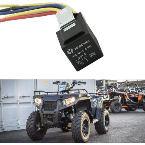 3 way Hight Low Beam Lights Headlight Relay Mod For Polaris Sportsman 90 300 355 400 450 500 550 570 600 700 800 850 Explorer