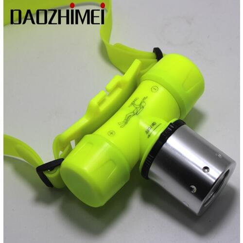 Waterproof Underwater 3800 Lumen XM-L XML T6 Headlamp Swimming Diving Headlight Dive Head Light Torch Lamp+ battery/Charger/box