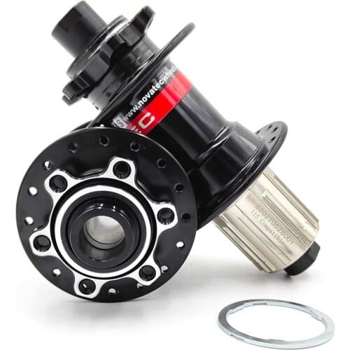 NOVATEC ALLOY J-HOOK bike HUB D041SB D442SB disc thru axle 15*100/12*142 mountian bike hubset disc brake