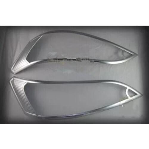 High quality ABS Chrome Front headlight Lamp Cover trim for Nissan NV200 2010-2016 Car styling