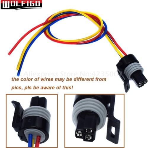 WOLFIGO 1 PC / 5PCS 3-Way For LS1 LT1 TPS Throttle Position Sensor Pigtail Wiring Connector Harness 93-02 1P1065 PT375,12102748