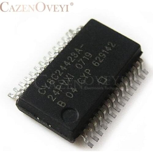 1pcs/lot CY8C24423A-24PVXI CY8C24423A SSOP-28 In Stock