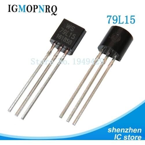 50PCS 79L15 TO92 79L15 TO-92 L79L15 new voltage regulator IC