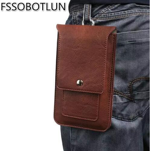 6.3"following Common Double carabiner pockets Bag For cubot original dinosaurio/For cubot x15 Model Hook Loop Belt Pouch Holster