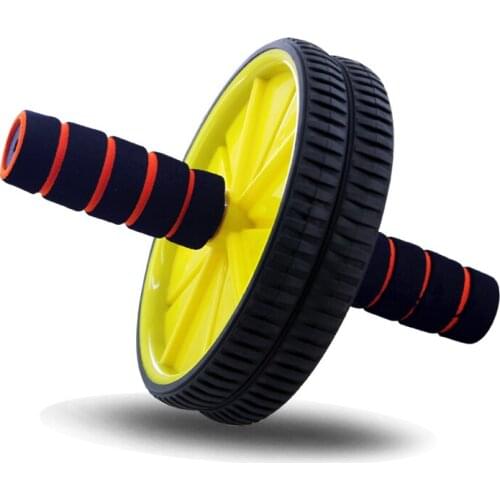 Body abdominal abs wheel two-wheeled fitness wheel rollers to receive abdominal wheel sports machine fitness equipment