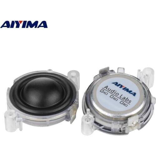 AIYIMA 1.25 Inch Dome Silk Film Tweeter Speaker Units 4 Ohm 20W Small Neodymium Treble Loudspeaker For Harman Kardon SoundSticks