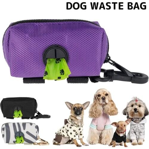 Pet Waste Bag Dispenser Dog Waste Bag Holder Garbage Storeage Bag Pet Supply Accessory Dog Cat Small Tools Poop Bag Holder