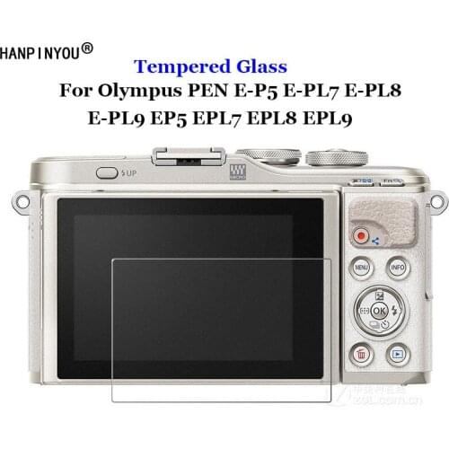 For Olympus PEN E-P5 E-PL7 E-PL8 E-PL9 EP5 EPL7 EPL8 EPL9 Tempered Glass 9H 2.5D Camera LCD Screen Protector Film Guard
