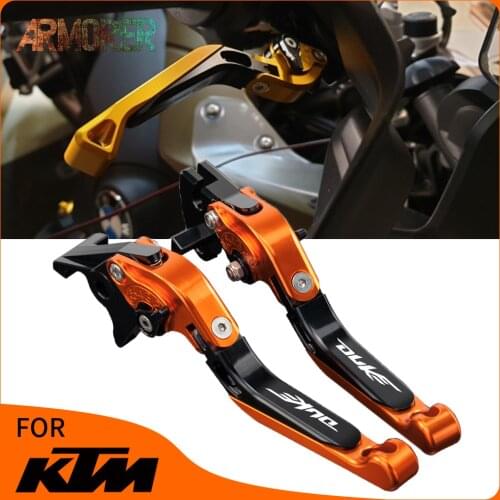 For KTM DUKE 125 200 390 DUKE125 2014 - 2020 DUKE200 2014 - 2016 DUKE390 Motorcycle Accessories Adjustable Brakes Clutch Levers