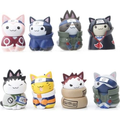 Naruto, large NARUTO SASUKE, small cherry deer pill, Kakashi I love Luo decoration accessories collection