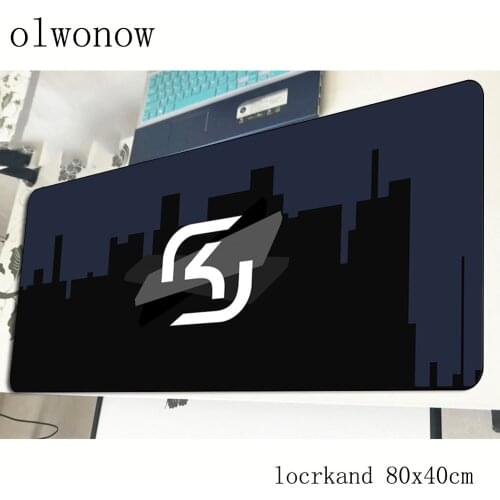 Sk gaming mousepad 800x400x3mm gel gaming mouse pad gamer mat Customized game computer desk padmouse keyboard large play mats