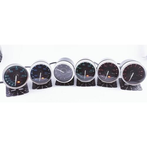 Defi Advance A1 2.5 inch 60mm 7 Colors universial Gauge Water Temp Oil Temp Turbo Boost Oil Pressure IN-MF Press Vacuum meter