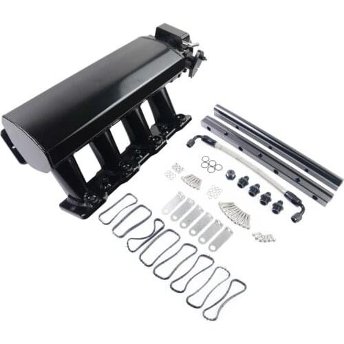 AP02 Black Intake Manifold 102mm With Throttle Body For Cadillac CTS V Chevy Corvette